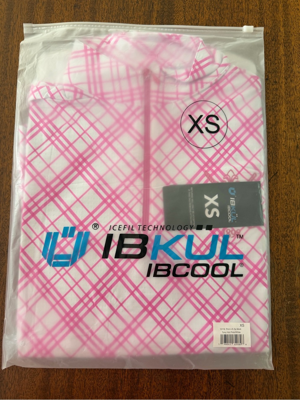 IBKUL women’s half zip long sleeve